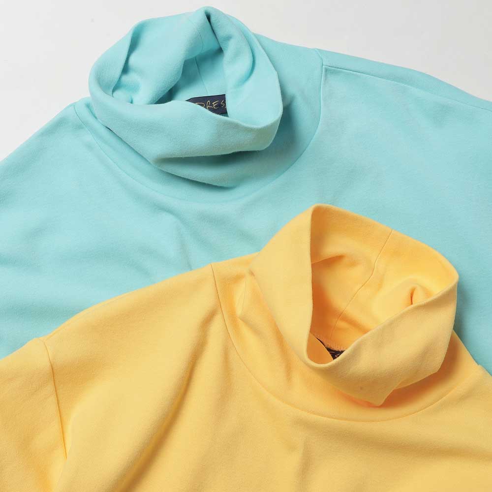 Plain Cotton Turtleneck(T.BLUE)