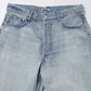 FADED SELVEDGE LIGHT DENIM WIDE PANTS