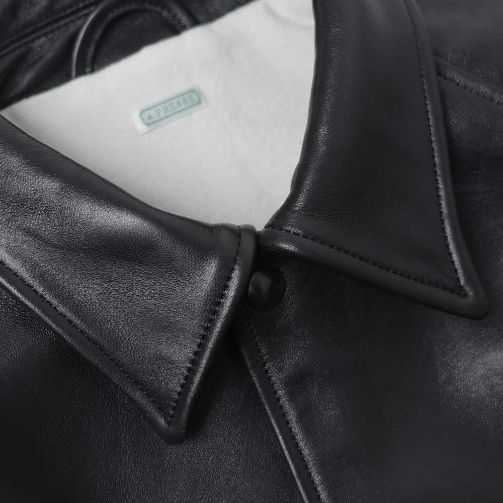 A.PRESSE (ア プレッセ) Leather Coach Jacket 25AAP-01-06 (25AAP-01