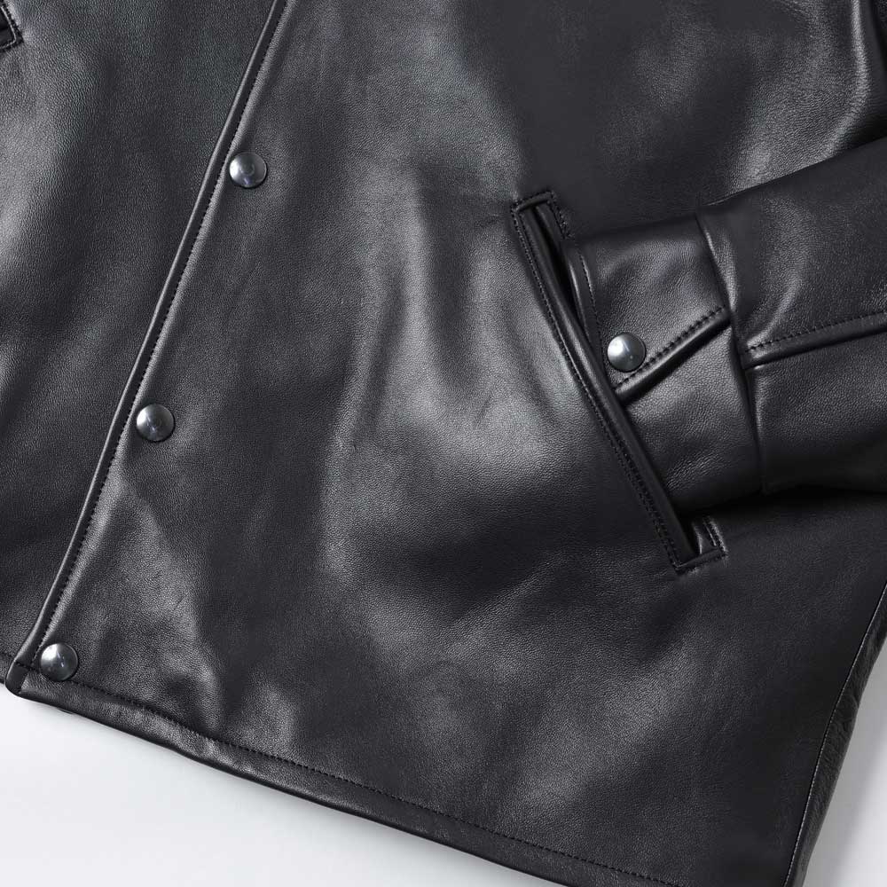 A.PRESSE (ア プレッセ) Leather Coach Jacket 25AAP-01-06 (25AAP-01