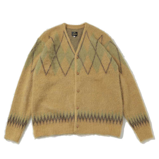 Mohair Cardigan - Argyle