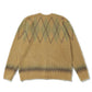 Mohair Cardigan - Argyle