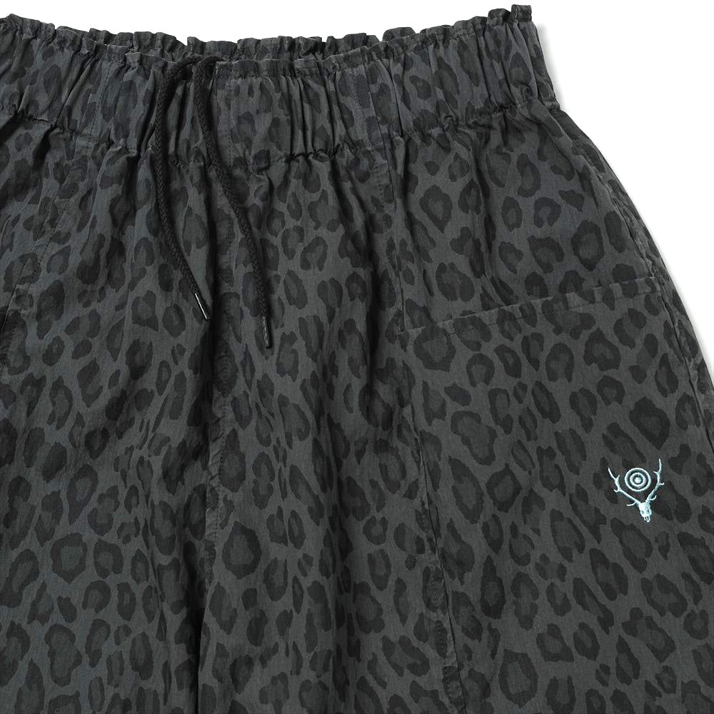 Army String Cropped Pant - C/N Poplin / Leopard