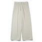SILK NEP DENIM 5P WIDE PANTS
