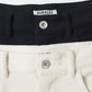 SILK NEP DENIM 5P WIDE PANTS