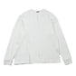Cotton waffle long-sleeved T-shirt