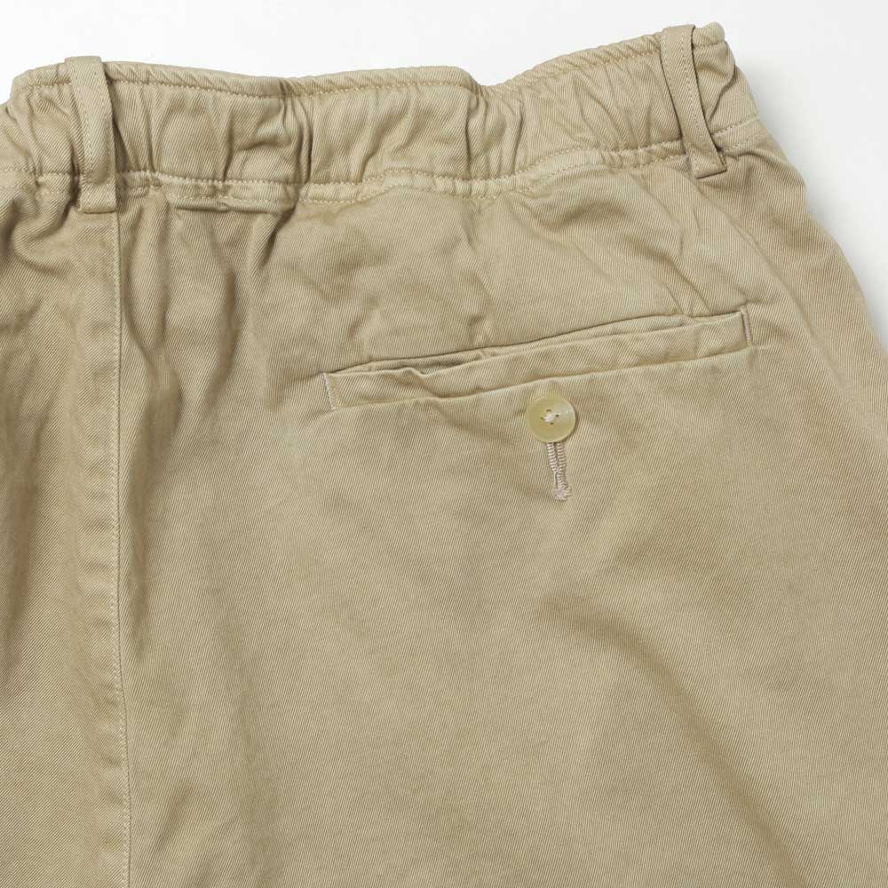 AURALEE(オーラリー) GARMENT-DYED FINX LIGHT CHINO SHORTS A26SP04LF