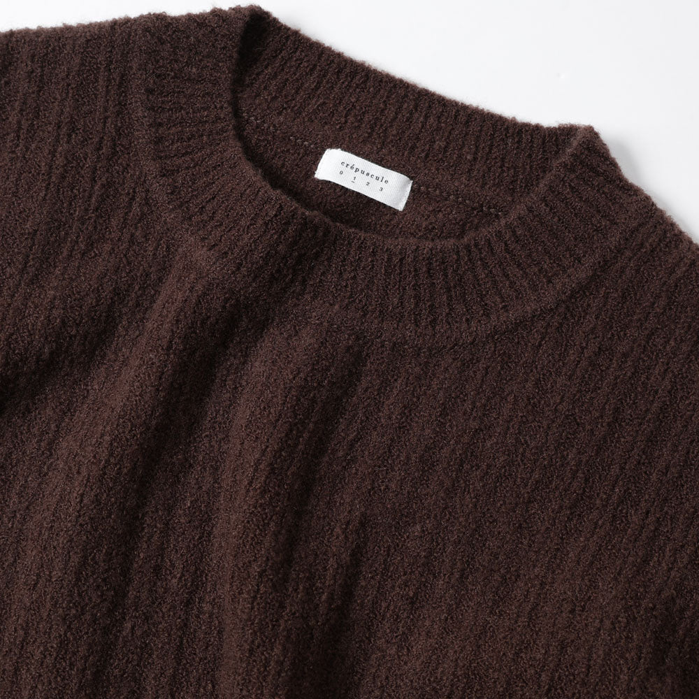 Wo/Ca Rib Pullover