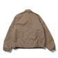 BONDED TROPICAL WOOL ZIP BLOUSON