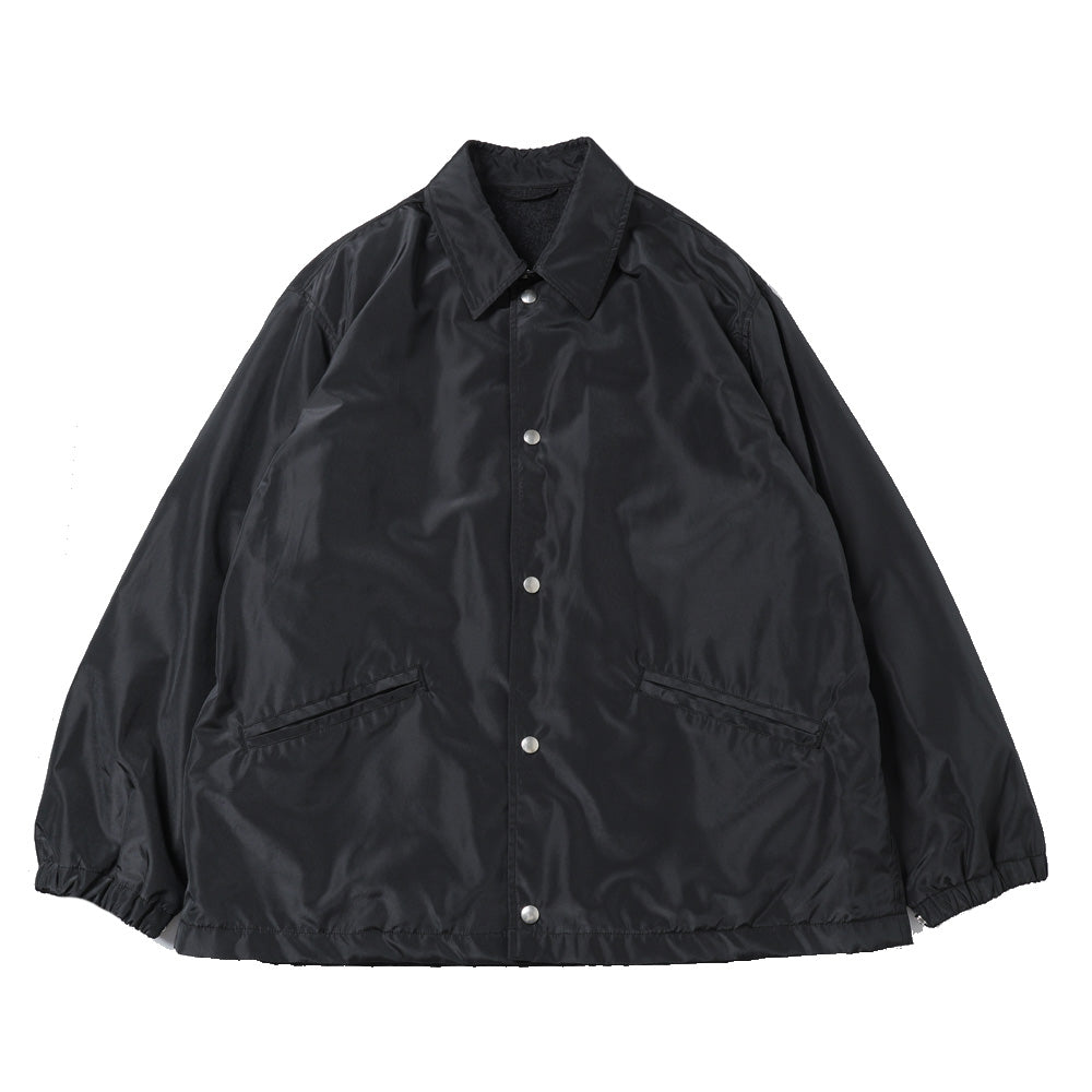 Silk Poly Coach Jacket