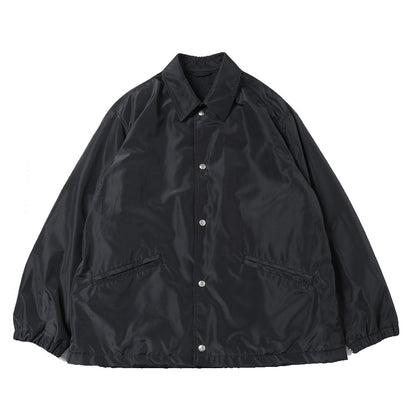 Silk Poly Coach Jacket