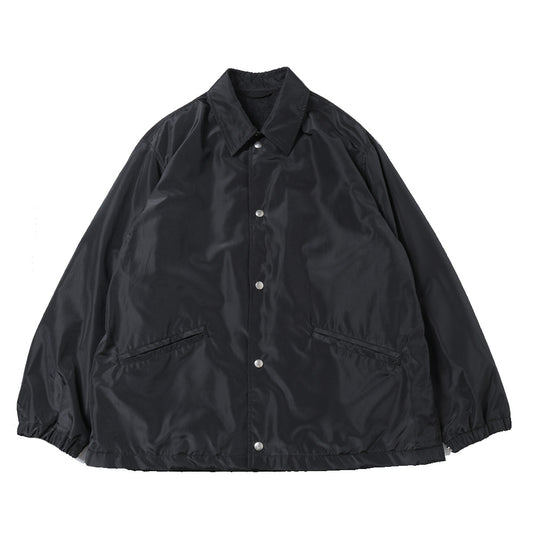 Silk Poly Coach Jacket