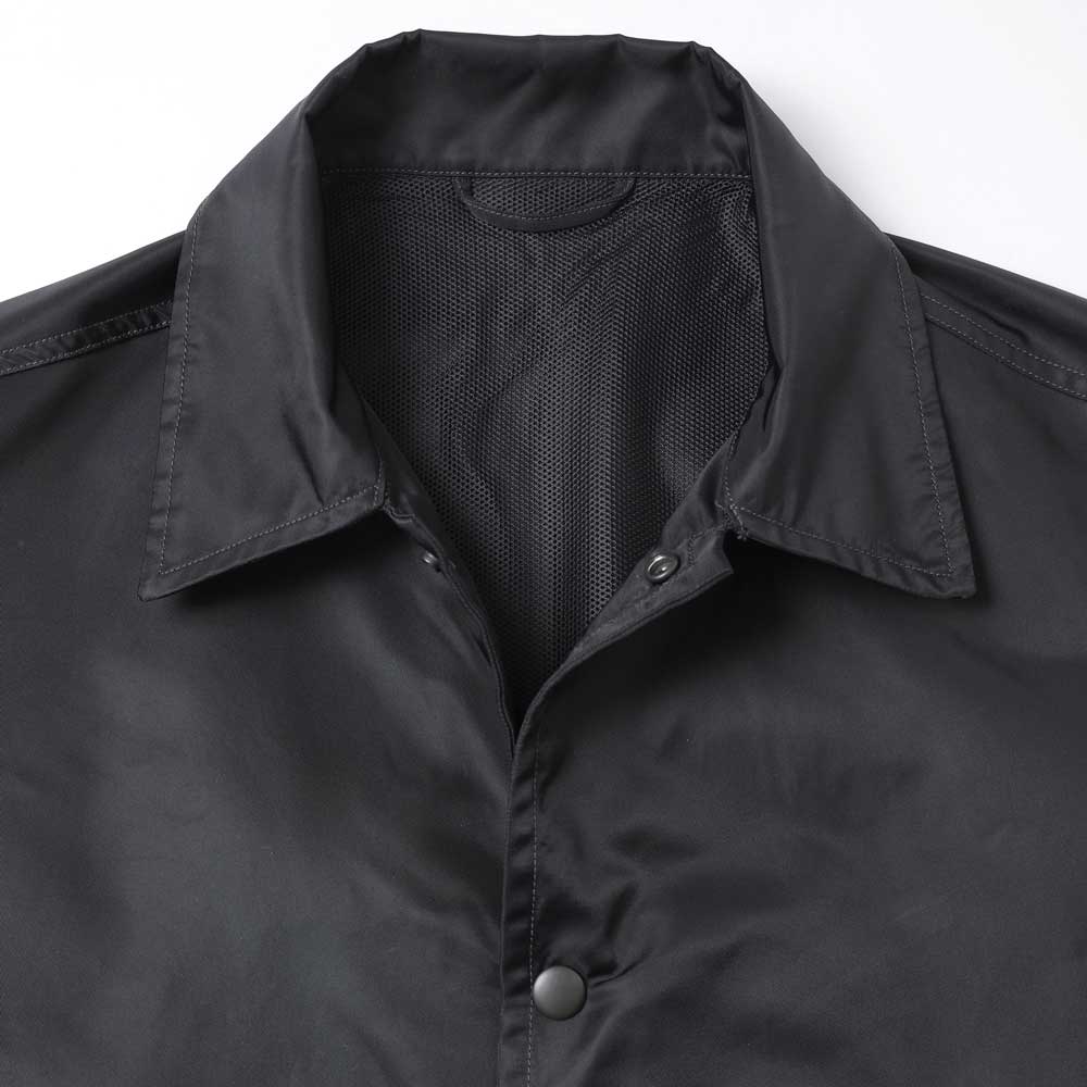Washed Nylon Coach Jacket