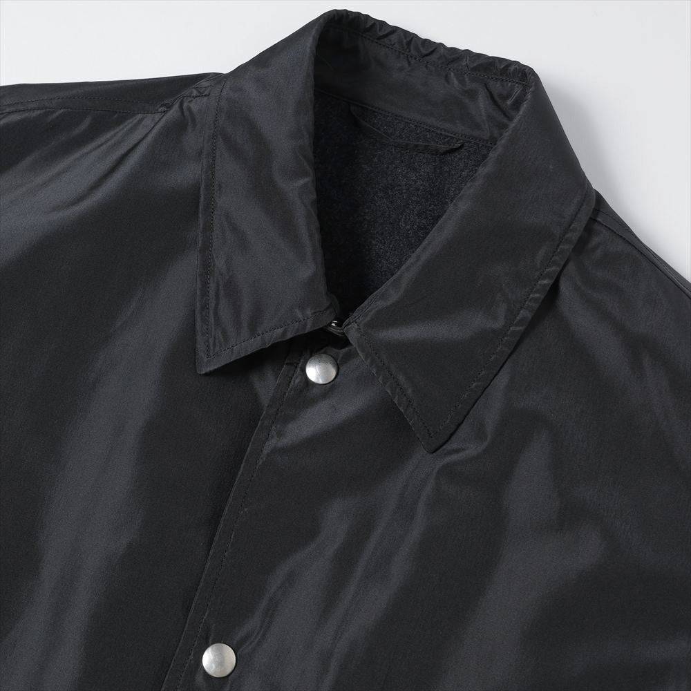 Silk Poly Coach Jacket