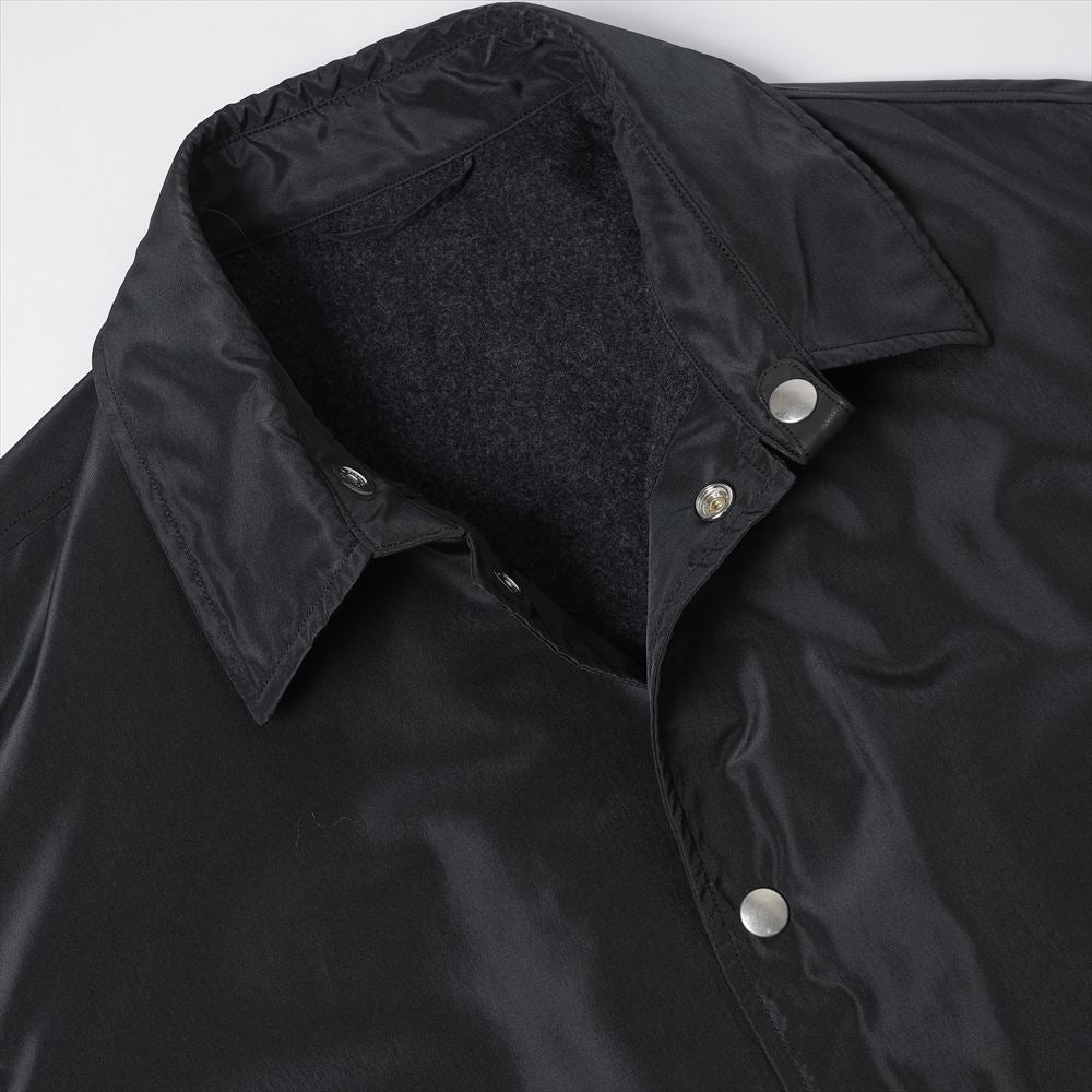 Silk Poly Coach Jacket