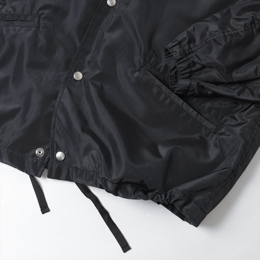 Silk Poly Coach Jacket