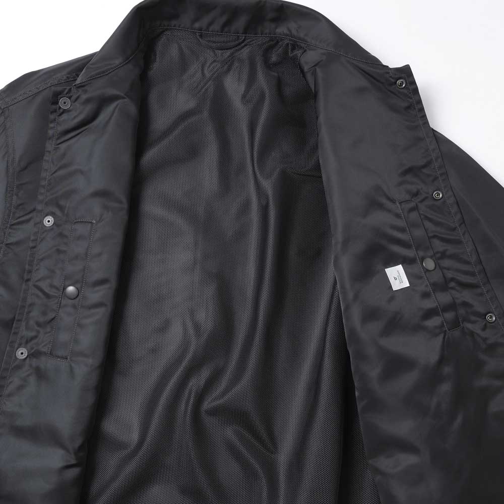 Washed Nylon Coach Jacket