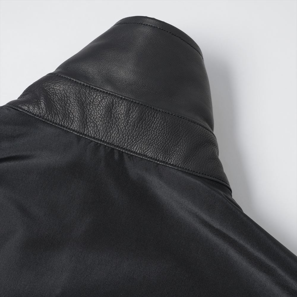 Silk Poly Coach Jacket