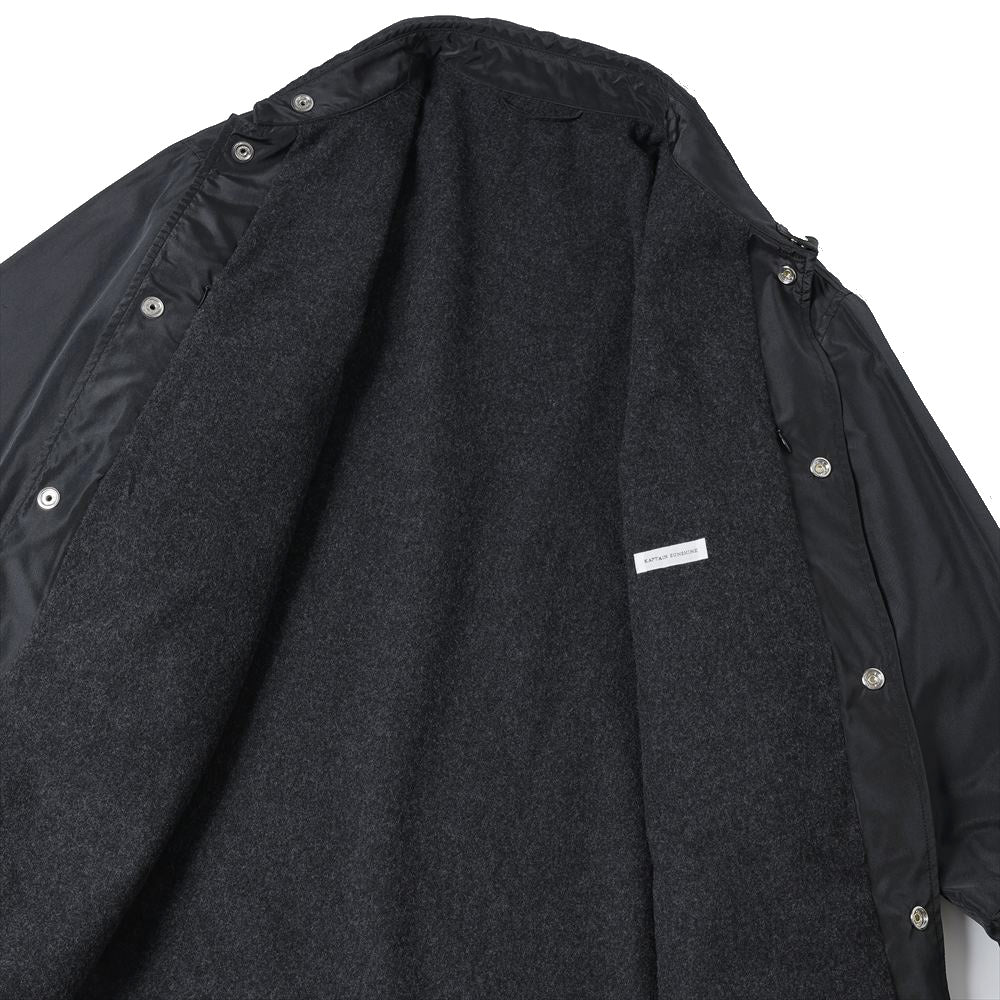 Silk Poly Coach Jacket