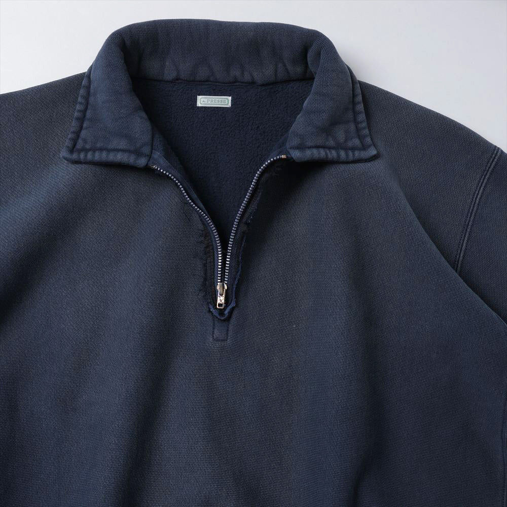 A.PRESSE Vintage Half Zip Sweatshirt 26SAP-05-12 (26SAP-05-12) | A