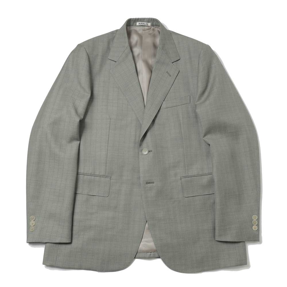 AURALEE(オーラリー) BLUEFACED WOOL JACKET A26SJ01BA (A26SJ01BA