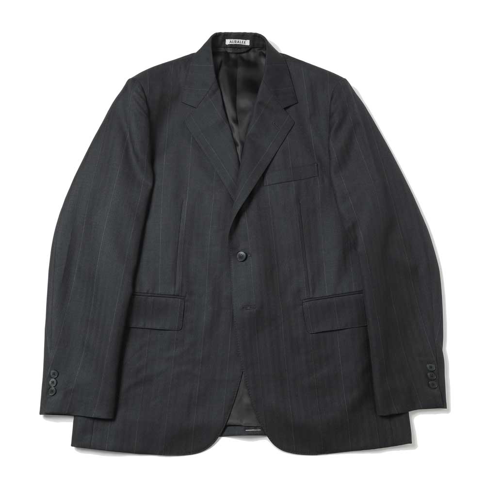 AURALEE(オーラリー) BLUEFACED WOOL JACKET A26SJ01BA (A26SJ01BA