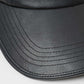 LONGBRIM JET CAP(BLACK LEATHER)