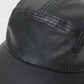 LONGBRIM JET CAP(BLACK LEATHER)