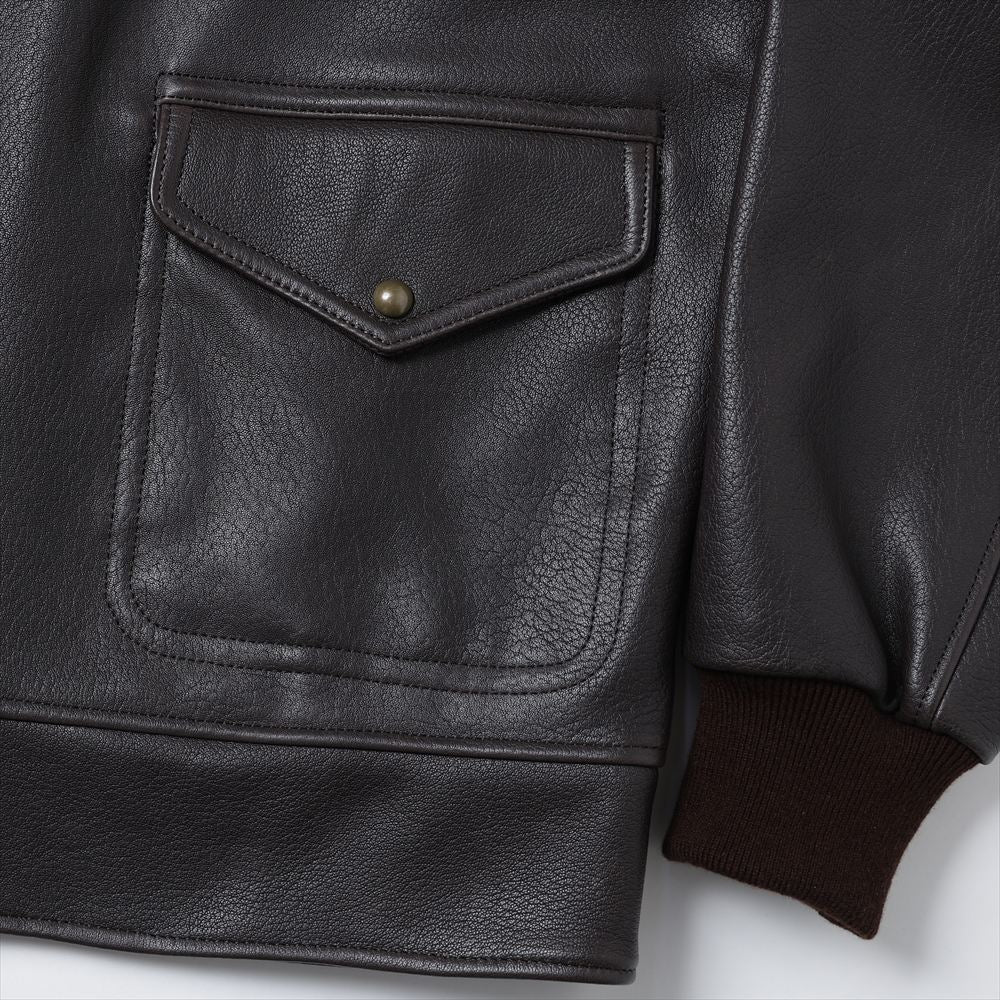 A.PRESSE Leather A-1 Flight Jacket 26SAP-01-48 (26SAP-01-48) | A