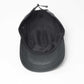 LONGBRIM JET CAP(BLACK LEATHER)