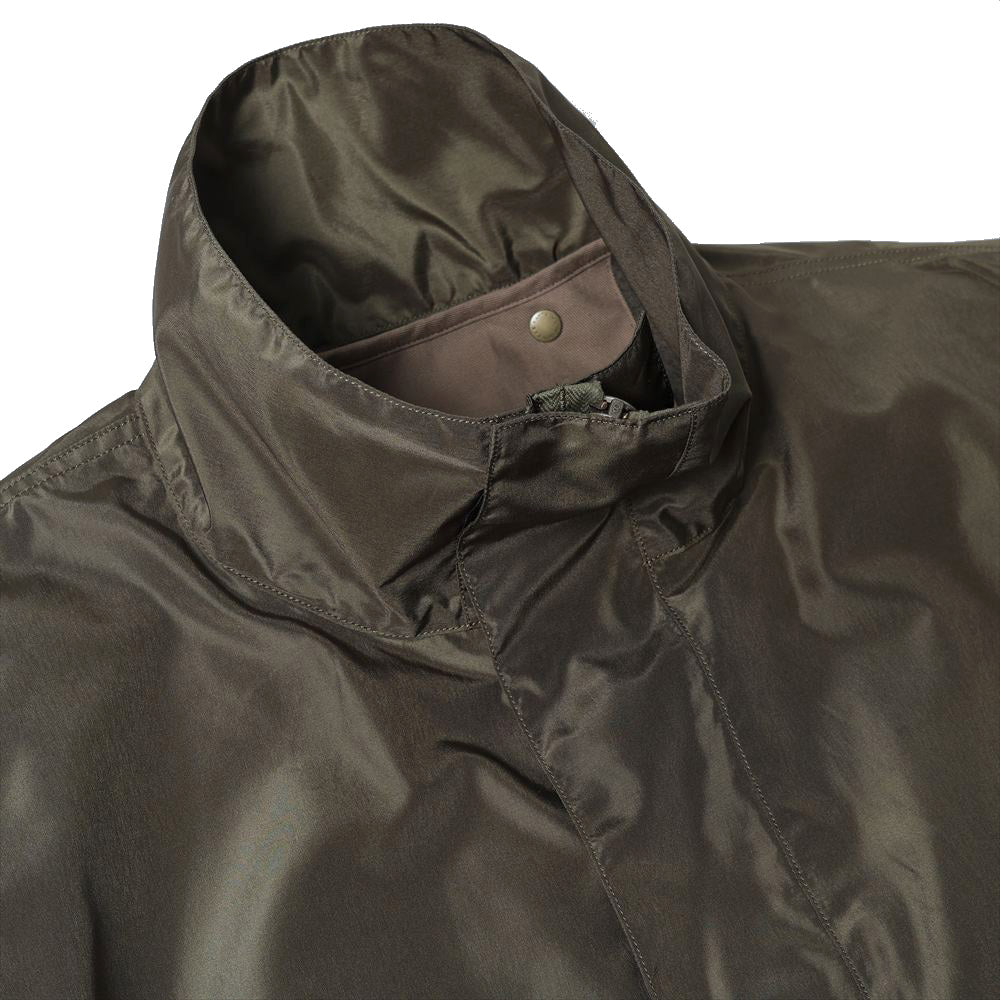 Silk Poly Mil Coat