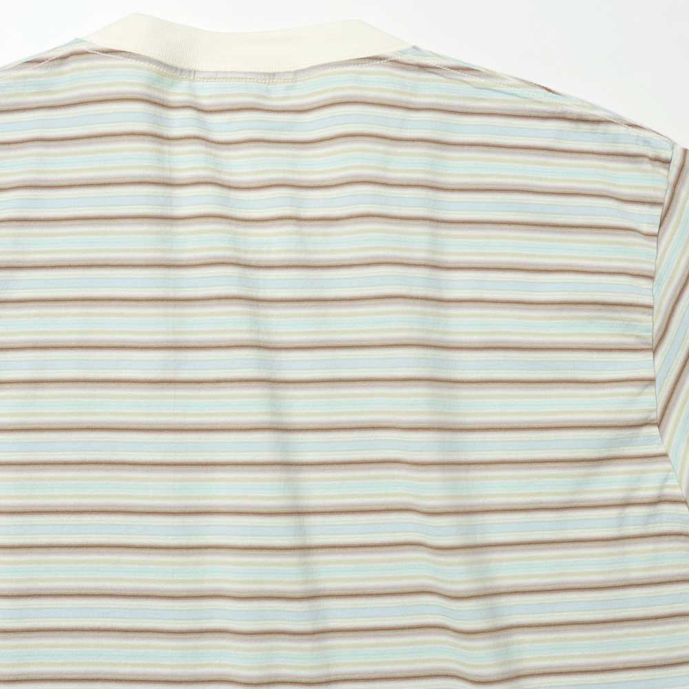 AURALEE GRADIENT STRIPE JERSEY L/S TEE A26SP01GJ (A26SP01GJ