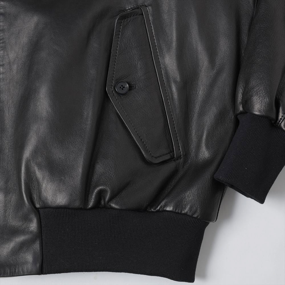 A.PRESSE (ア プレッセ) Leather Harrington Jacket 26SAP-01-06