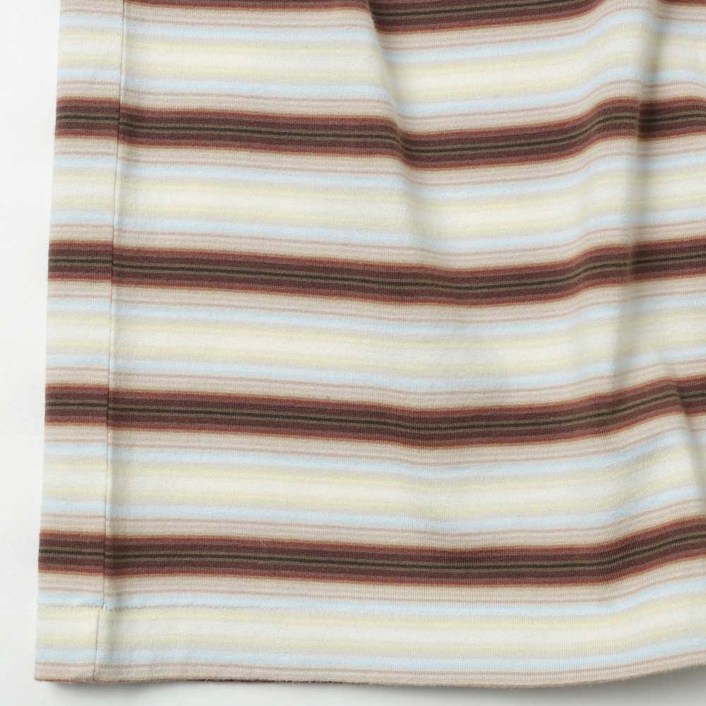 GRADIENT STRIPE JERSEY L/S TEE