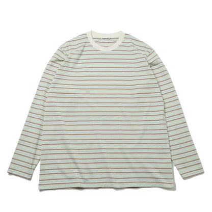 GRADIENT STRIPE JERSEY L/S TEE