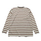 GRADIENT STRIPE JERSEY L/S TEE