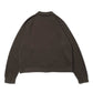 Cotton/Wool Moss Stitch Zip Blouson
