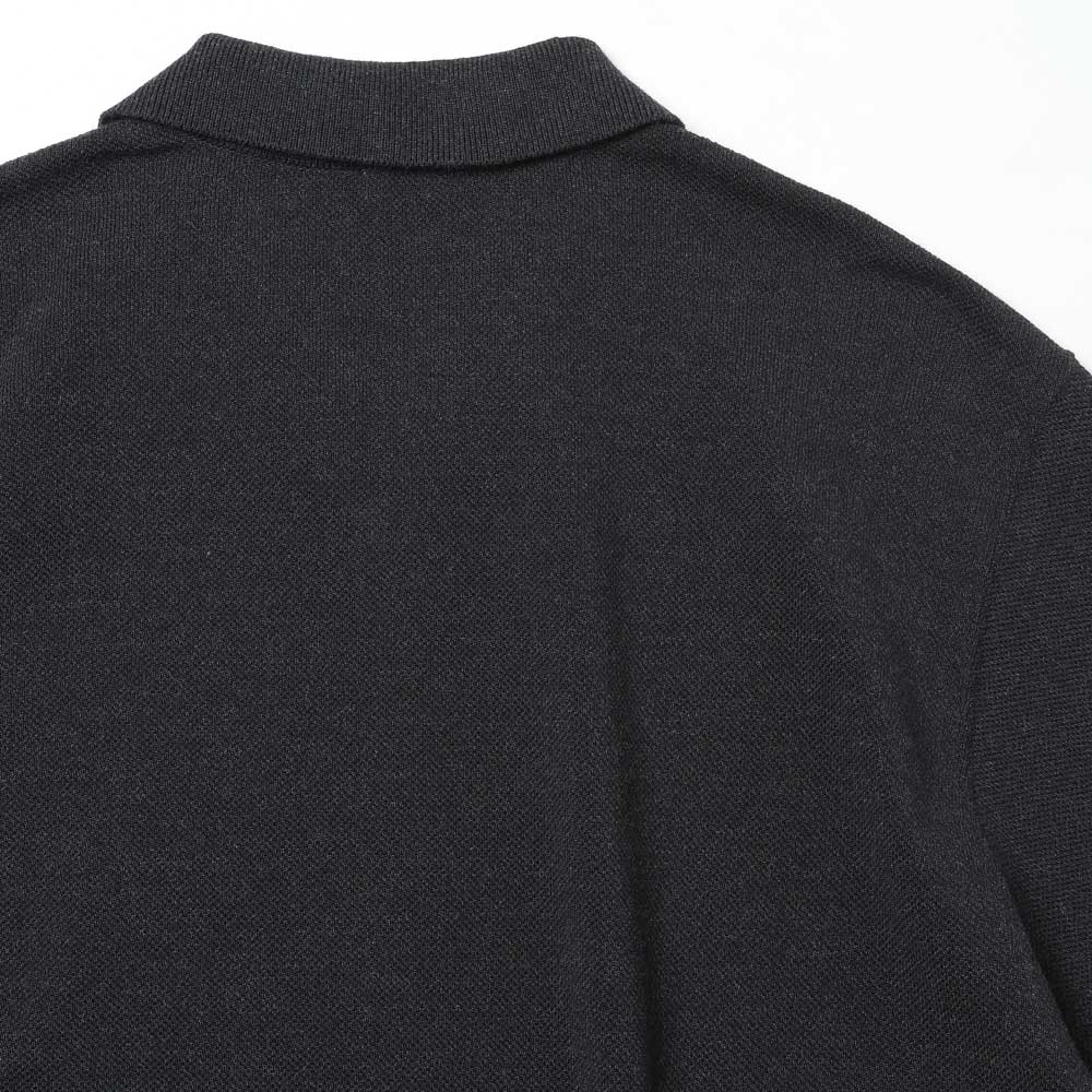 Cotton/Wool Moss Stitch Zip Blouson