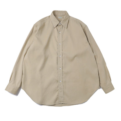 Double Weave Twill Regular Collar Shirt