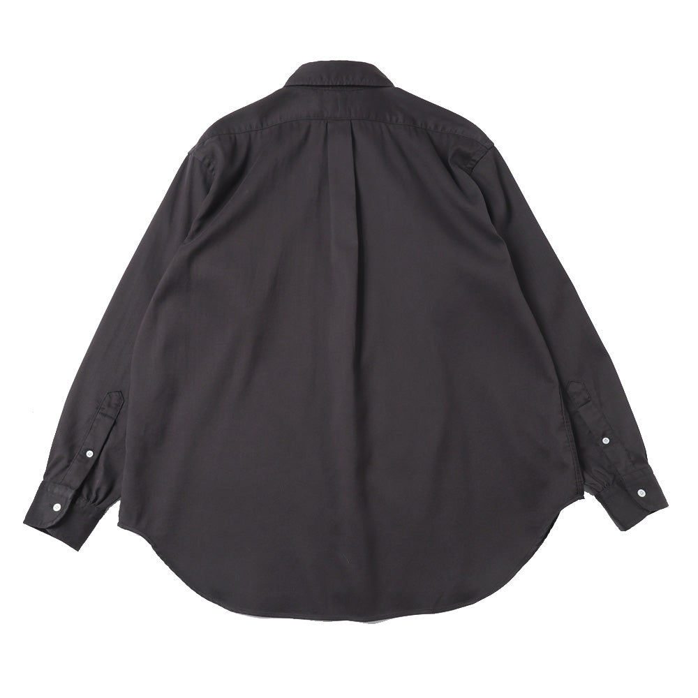 A.PRESSE (ア プレッセ) Double Weave Twill Regular Collar Shirt