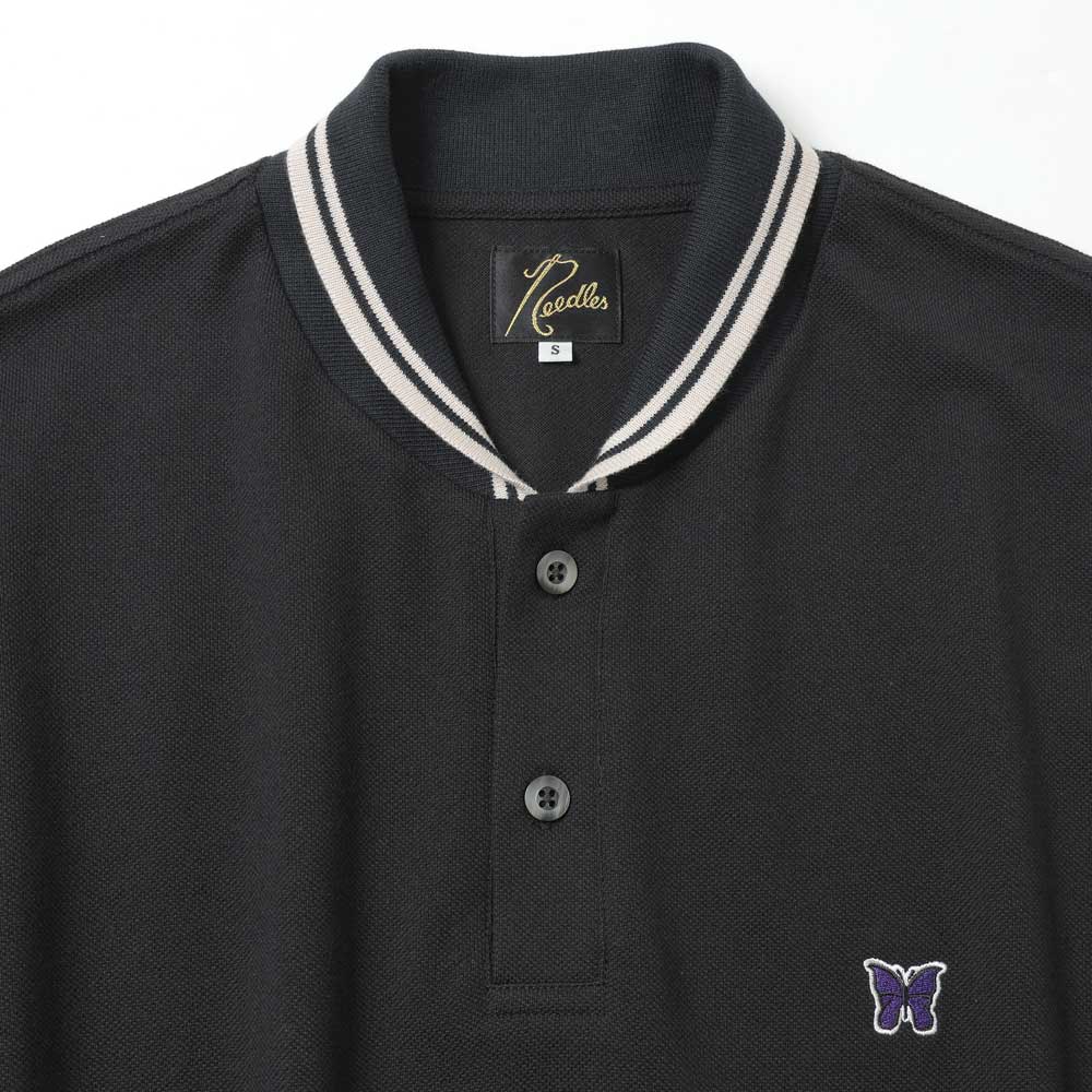 NEEDLES(ニードルズ)Shawl Collar Polo - Cotton Pique (SX441