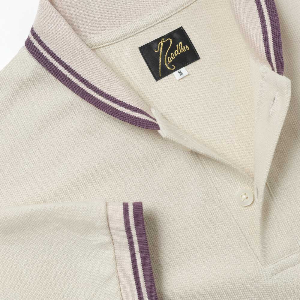 Shawl Collar Polo - Cotton Pique