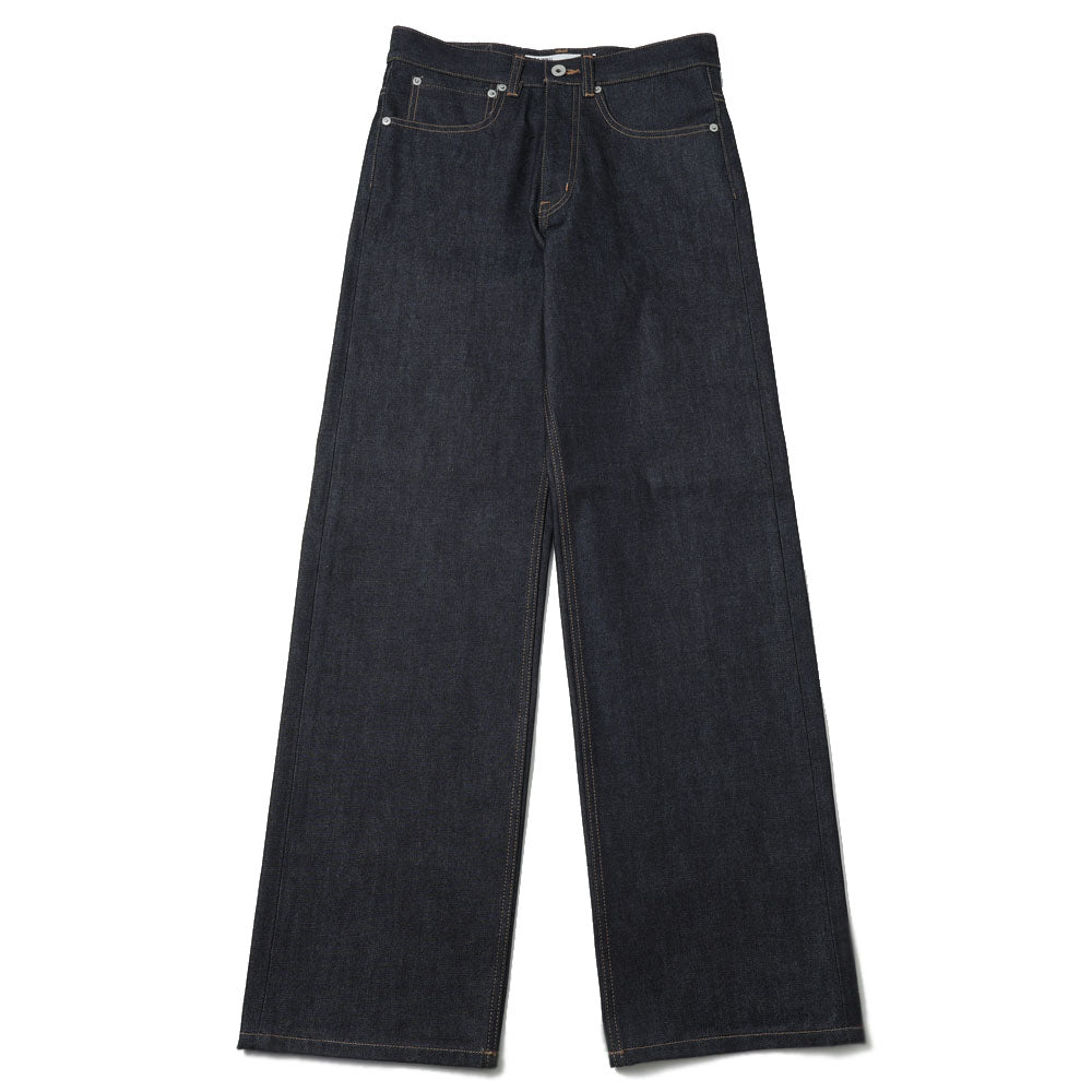 Straight Rigid Denim Pants