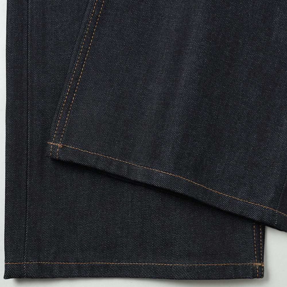 Straight Rigid Denim Pants