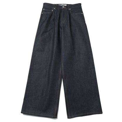 Wide Rigid Denim Pants