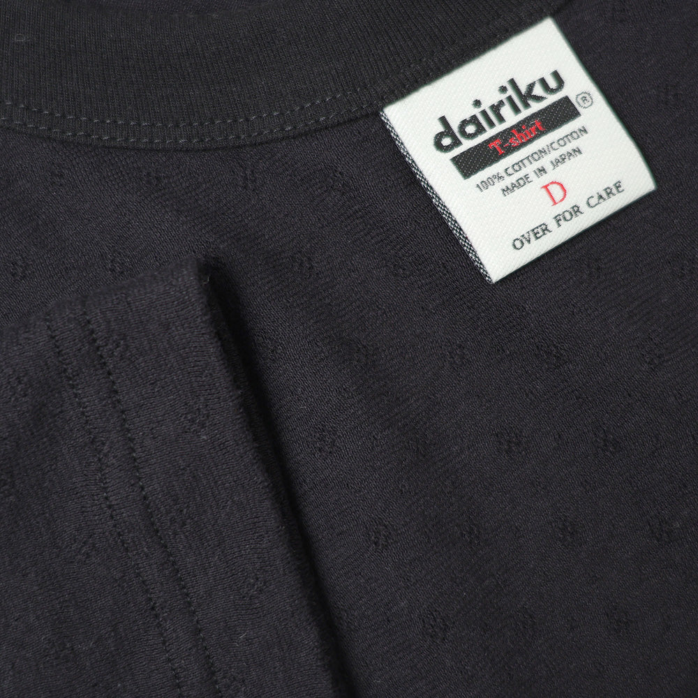 DAIRIKU(ダイリク)Ripley Fancy Dobby H-S Tag Tee (26SS C9
