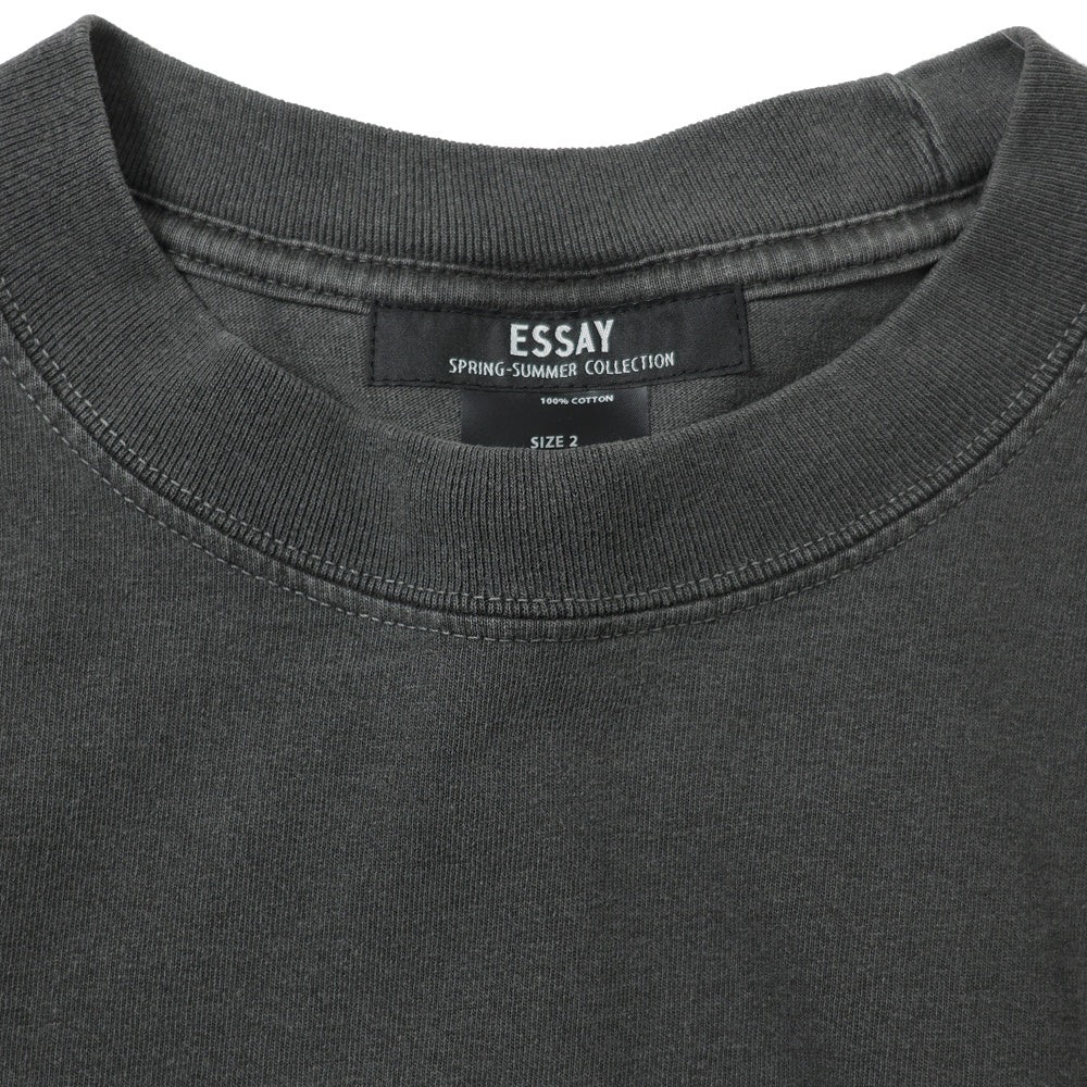 PIGMENT DROPSHOULDER T-SHIRT(MOTH)