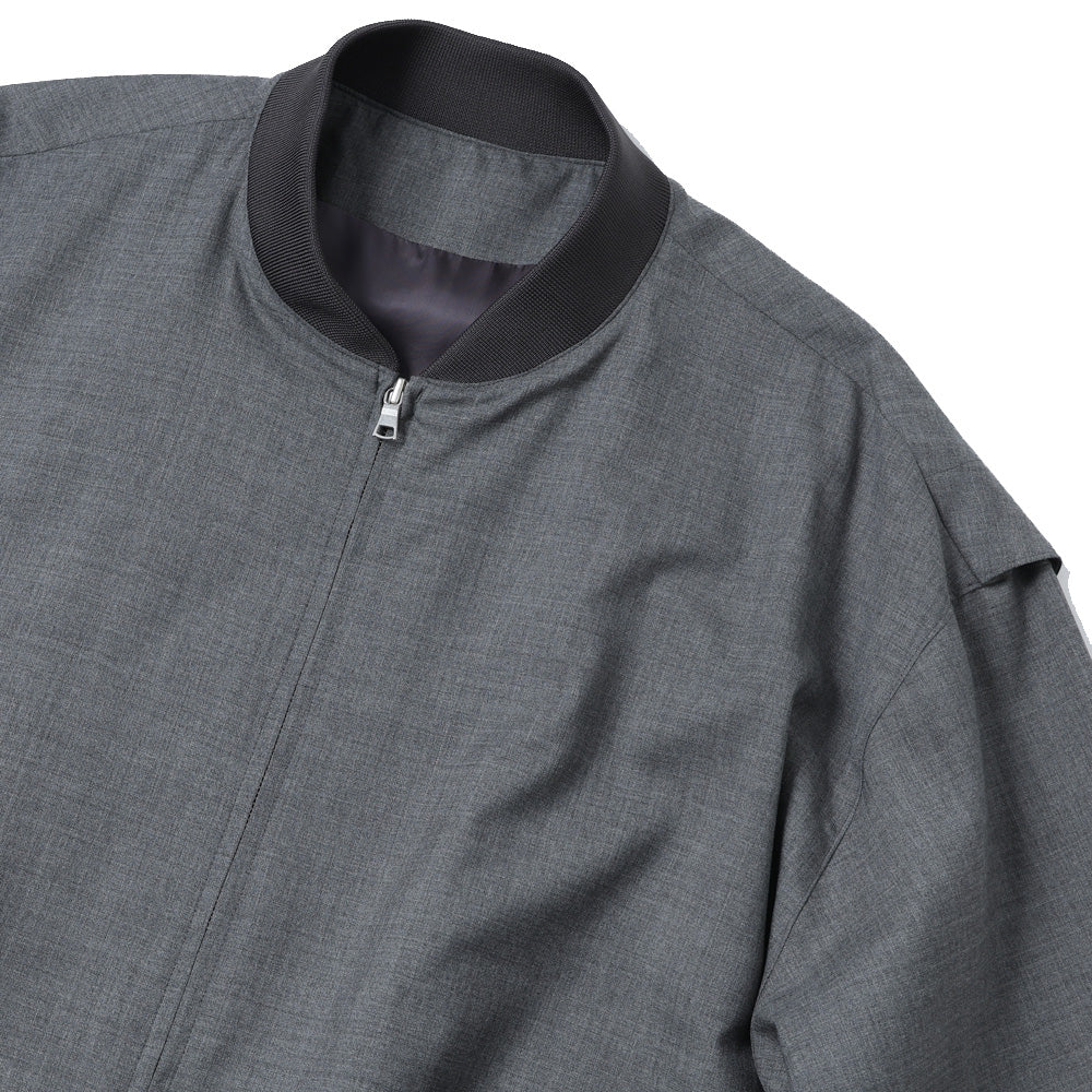 ジャケット・アウター u-ya-ta-08 URU TOKYO) ZIP UP OVER BLOUSON (25FWT01) | URU / ジャケット