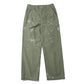 WASHED BAGGY SATIN BLEACHED BAKER PANTS