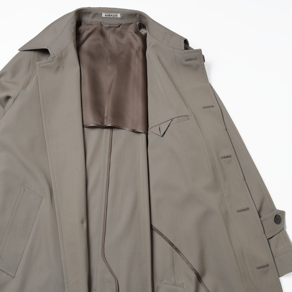 LIGHT WOOL MAX GABARDINE COAT